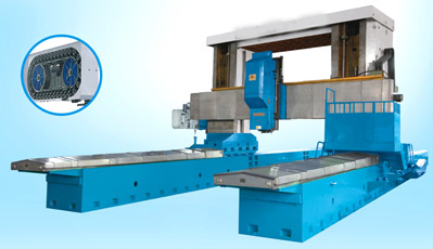 XH2640/8 PLANER-TYPE MACHINHING CENTER WITH MOVEBAL CROSSRAIL AND COLUMN