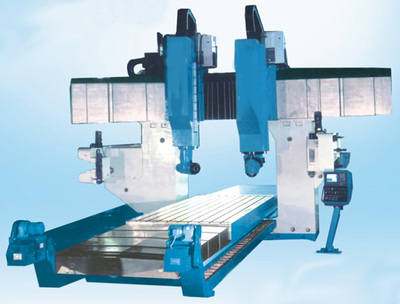 DOUBLE SPINDLE PLANER-TYPE MACHINING CENTER
